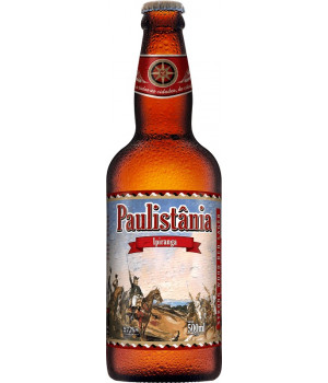 Cerveja Paulistania Ipiranga - unidade garrafa 500ml