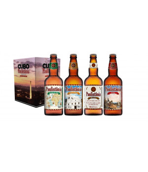 Kit Cubo Paulistânia 4gfs 500ml- MZero/C.Índias/P.Col./Ipir.