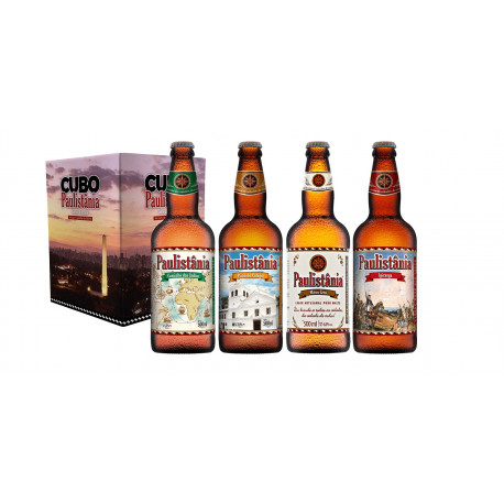 Kit Cubo Paulistânia 4gfs 500ml- MZero/C.Índias/P.Col./Ipir.