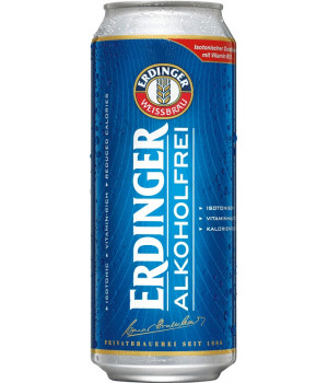 Cerv. Erdinger Alkoholfrei - unid lt 500ml (sem álcool)