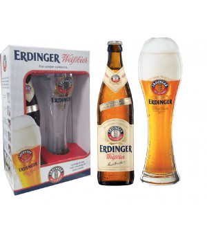 Kit Erdinger - 1grf 500ml(clara)+1copo500ml