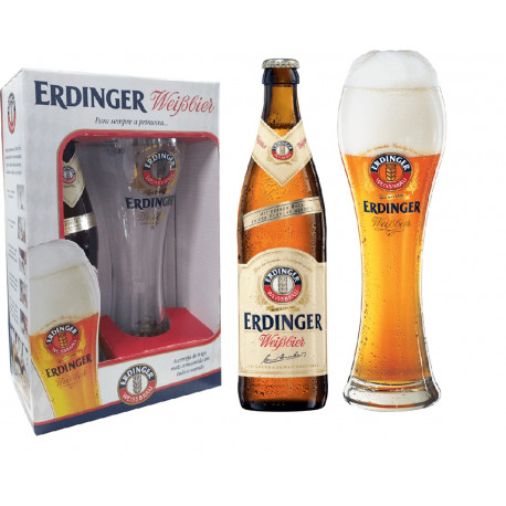 Kit Erdinger - 1grf 500ml(clara)+1copo500ml
