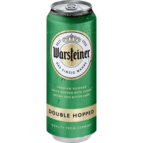 Cerv. Warsteiner Double Hopped - unid lt 500ml