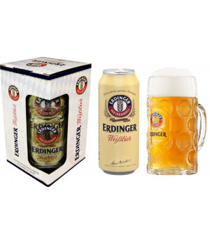 Kit Erdinger Tradicional - 1lt 500ml+1caneca 500ml