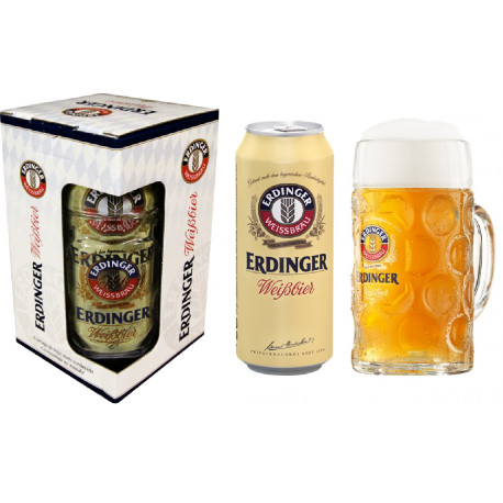 Kit Erdinger Tradicional - 1lt 500ml+1caneca 500ml