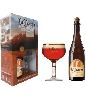 Kit La Trappe Trippel - 1 grf 750ml+1taça250ml