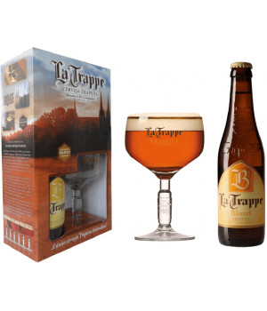 Kit La Trappe Blond - 1 grf 330ml+1taça250ml
