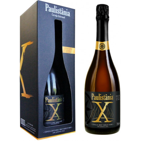 Cerv. Paulistânia X Safra 2020 - unid grf 750ml