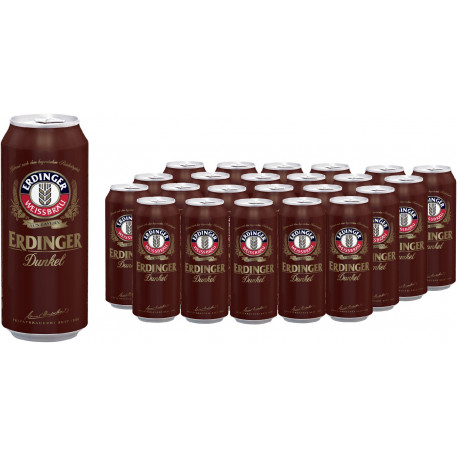 Cerv.Erdinger Dunkel - pack 24lts 500ml