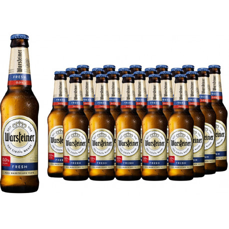 Cerv. Warsteiner Fresh - cx 24grfs 330ml