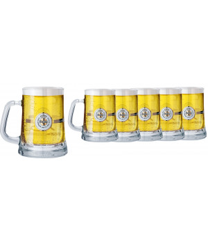 Caneca Warsteiner - cx 6unids 500ml