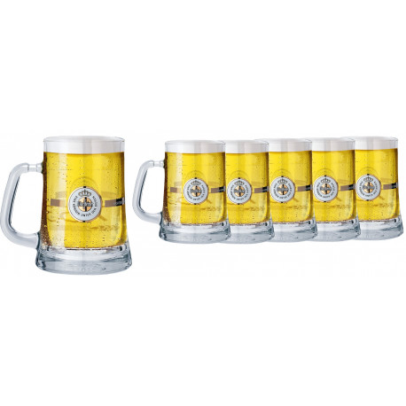Caneca Warsteiner - cx 6unids 500ml