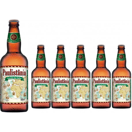 Cerv. Paulistânia Caminho das Índias - cx 6grfs 500ml