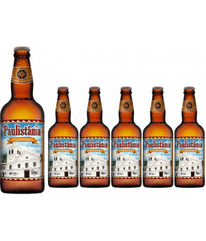 Cerveja Paulistania Pátio do Colégio - caixa com 6 garrafasx500 ml