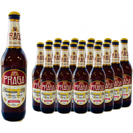Cerv. Praga Premium - cx 20grfs 500ml