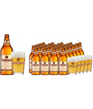 Combo 30 grfs 600ml Paulistânia Marco Zero + 6 calderetas personalizadas