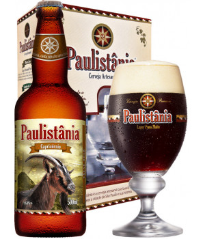 Kit Paulistania Capricórnio - 1grf 500ml+1taça 300ml