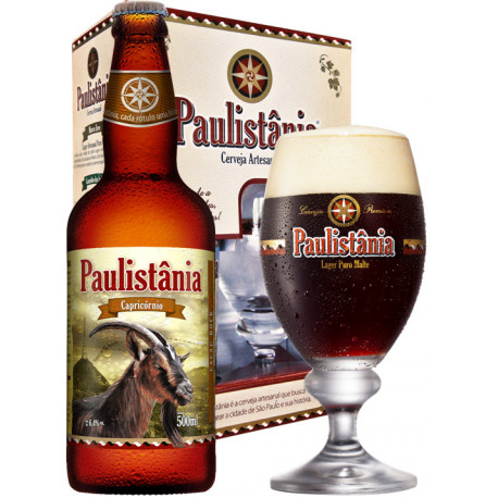 Kit Paulistania Capricórnio - 1grf 500ml+1taça 300ml