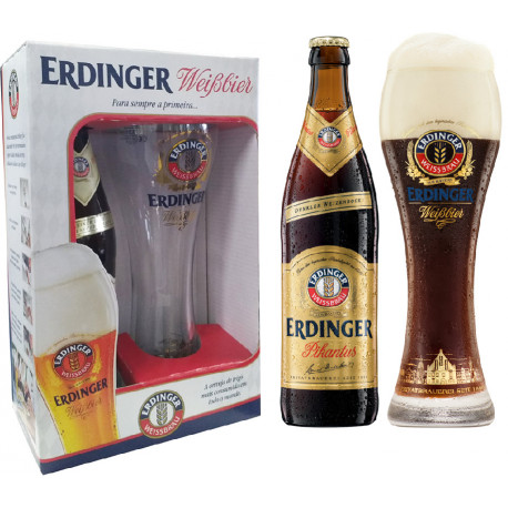 Kit Erdinger Pikantus - 1grf 500ml+1copo500ml