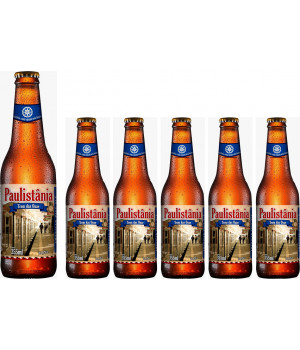 CX Cerv. Paulistânia Trem das Onze - cx 6 longnecks 355ml