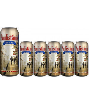 CX Cerv. Paulistânia Trem das Onze - pack 6 Latas de 473ml