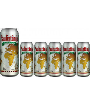 CX. Cerv. Paulistânia Caminho das Índias - pack 6 Latas de 473ml