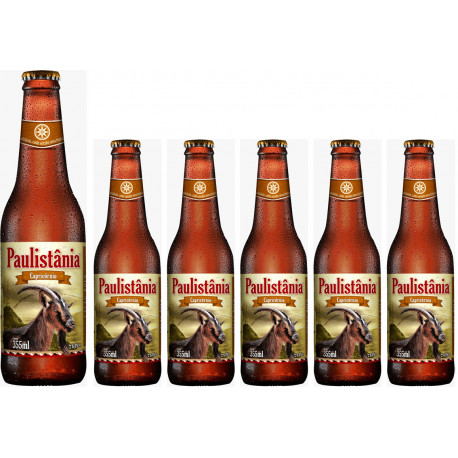 CX Cerv. Paulistânia Capricórnio - cx 6 longnecks 355ml