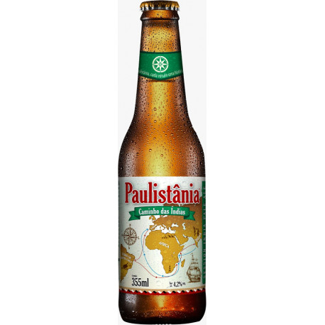 Cerv. Paulistânia Caminho das Índias - unid. longneck 355ml