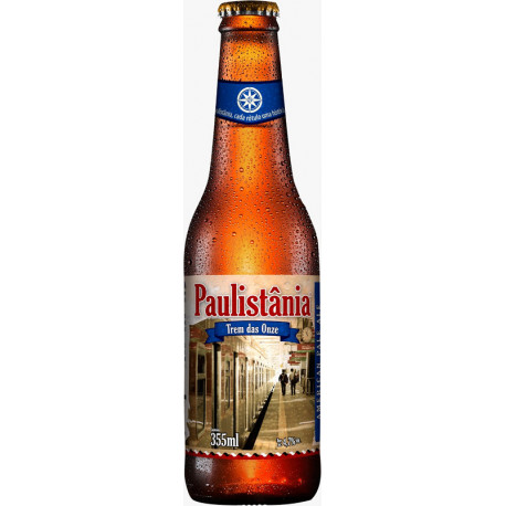 Cerv. Paulistânia Trem das Onze - unid. longneck 355ml