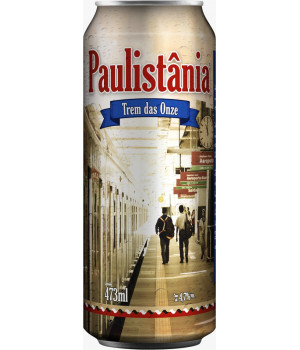 Cerv. Cerveja Paulistânia Trem das Onze - unid. lata 472ml