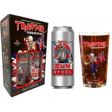 Kit Trooper Sun and Steel - 1Lata 500ml+1copo500ml