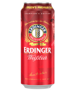 Cerv. Erdinger - Edição Limitada Jürgen Klopp - UNIDADE Lata 50ml