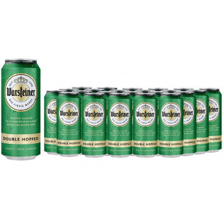 Cerv. Warsteiner Double Hopped - pack 24lts 500ml