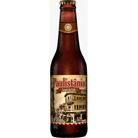 Cerv. Paulistânia Largo do Café - unid. longneck 355ml