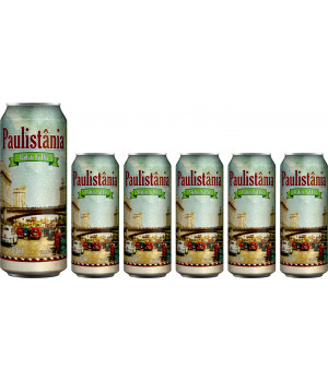 CX Cerv. Paulistânia Viaduto do Chá - pack 6 Latas de 473ml