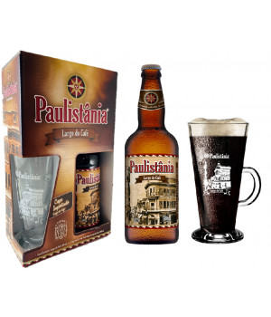 Kit Paulistania Largo do Café - 1 garrafa 500ml + 1 Caneca 360 ml