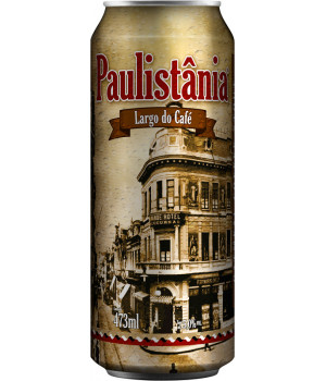 Cerv. Cerveja Paulistânia Largo do Café - unid. lata 473ml