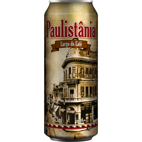 Cerv. Cerveja Paulistânia Largo do Café - unid. lata 473ml