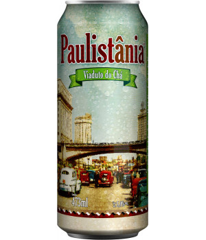 Cerv. Cerveja Paulistânia Viaduto do Chá - unid. lata 473ml