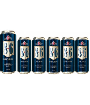 SIXPACK Cerveja 8.6 ORIGINAL - 6 latas de 500ml