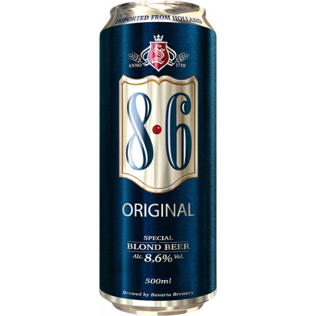 Cerv. 8.6 ORIGINAL - Unid. Lata 500ml