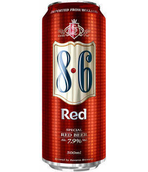 Cerv. 8.6 RED - Unid. Lata 500ml