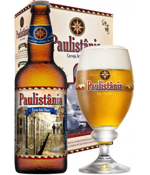 Kit Paulistânia Trem das Onze - 1grf 500ml+1taça 300ml